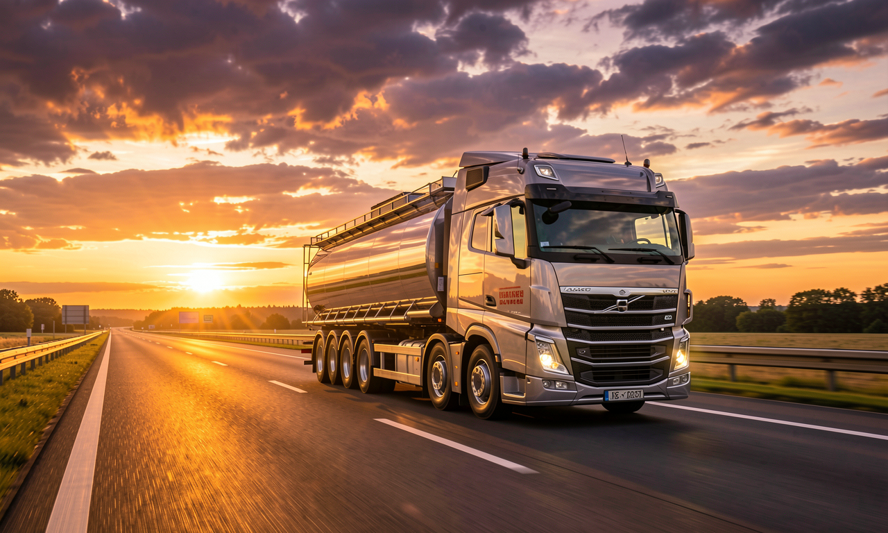 Fuel Tanker Truck